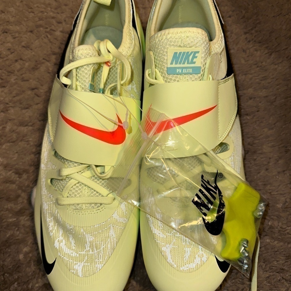 Nike Men's Zoom Pole Vault Elite Track Field Shoes Spikes AA1204-700 Size 11.5 - Picture 5 of 8